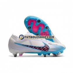 Botas de Fútbol Nike Air Zoom Mercurial Vapor XV Elite SG Azul Blanco