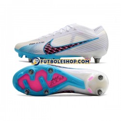 Botas de Fútbol Nike Air Zoom Mercurial Vapor XV Elite SG Azul Blanco
