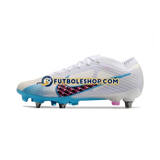 Botas de Fútbol Nike Air Zoom Mercurial Vapor XV Elite SG Azul Blanco