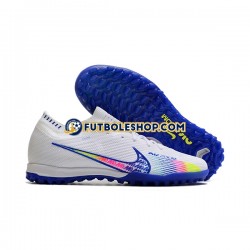 Botas de Fútbol Nike Air Zoom Mercurial Vapor XV Elite TF Azul Blanco