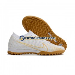 Botas de Fútbol Nike Air Zoom Mercurial Vapor XV Elite TF Amarillo Blanco