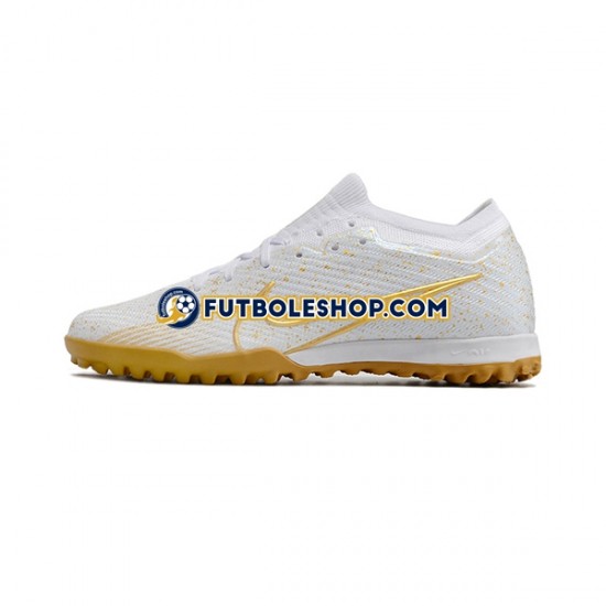 Botas de Fútbol Nike Air Zoom Mercurial Vapor XV Elite TF Amarillo Blanco