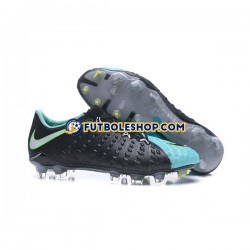Botas de Fútbol Nike HyperVenom Phantom III Elite FG Azul Negro