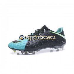 Botas de Fútbol Nike HyperVenom Phantom III Elite FG Azul Negro