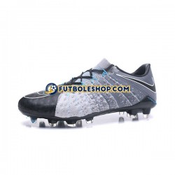 Botas de Fútbol Nike HyperVenom Phantom III Elite FG Gris Negro
