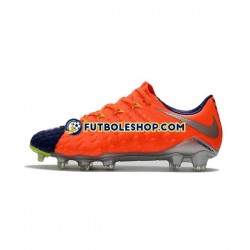 Botas de Fútbol Nike HyperVenom Phantom III Elite FG Naranja Azul