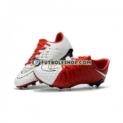 Botas de Fútbol Nike HyperVenom Phantom III Elite FG Rojo Blanco