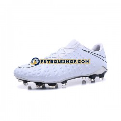 Botas de Fútbol Nike HyperVenom Phantom III Elite FG Blanco