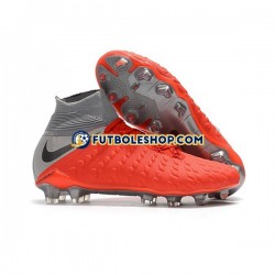 Botas de Fútbol Nike Hypervenom Phantom 3 Elite DF FG Rojo Gris