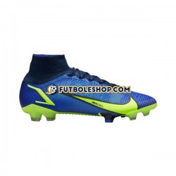 Botas de Fútbol Nike Mercurial Superfly VIII Recharge Elite FG Azul Amarillo