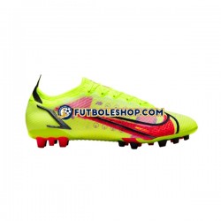 Botas de Fútbol Nike Mercurial Vapor XIV Motivation Elite AG Rojo Amarillo