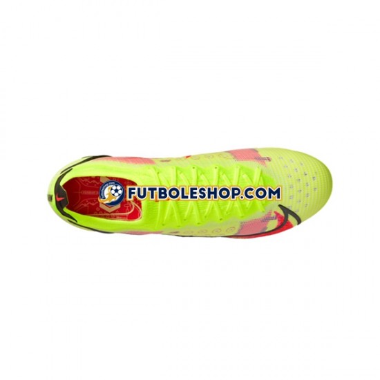 Botas de Fútbol Nike Mercurial Vapor XIV Motivation Elite AG Rojo Amarillo