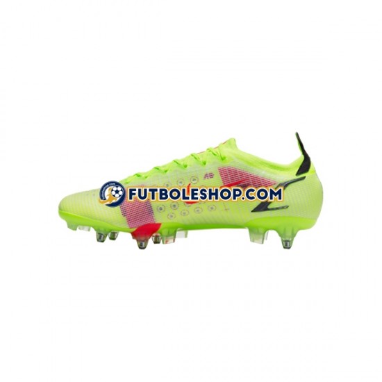 Botas de Fútbol Nike Mercurial Vapor XIV Motivation Elite SG Pro AC Rojo Amarillo