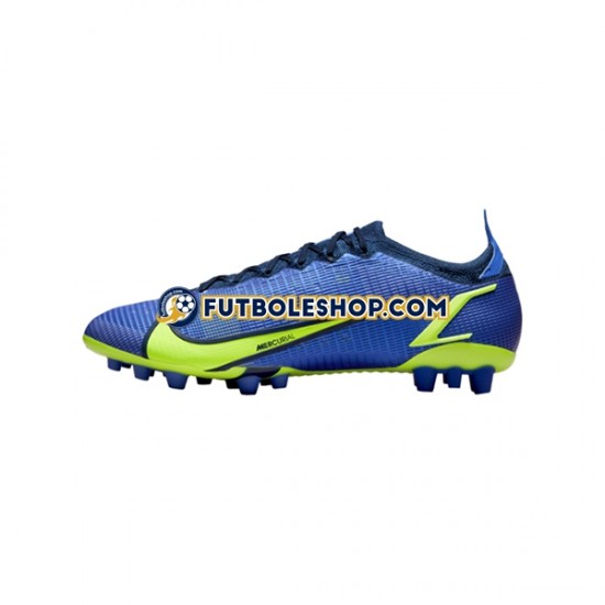 Botas de Fútbol Nike Mercurial Vapor XIV Recharge Elite AG Azul Amarillo