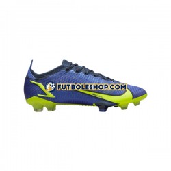 Botas de Fútbol Nike Mercurial Vapor XIV Recharge Elite FG Azul Amarillo
