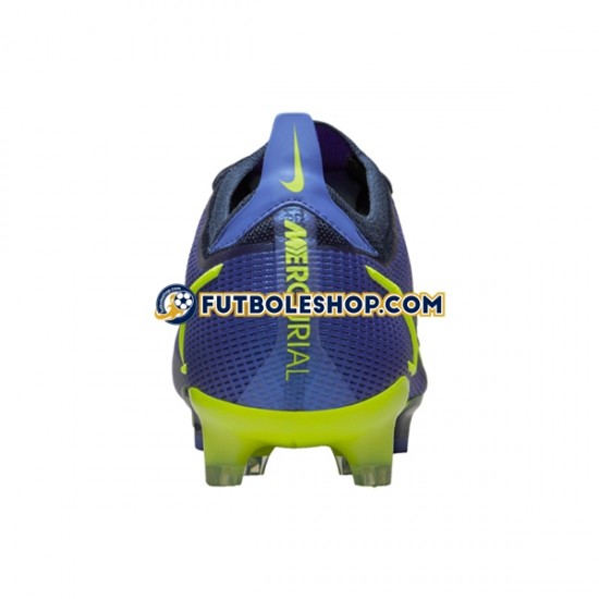 Botas de Fútbol Nike Mercurial Vapor XIV Recharge Elite FG Azul Amarillo