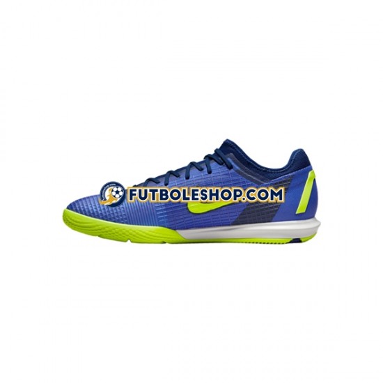 Botas de Fútbol Nike Mercurial Zoom Vapor XIV Recharge Pro IC Azul Amarillo