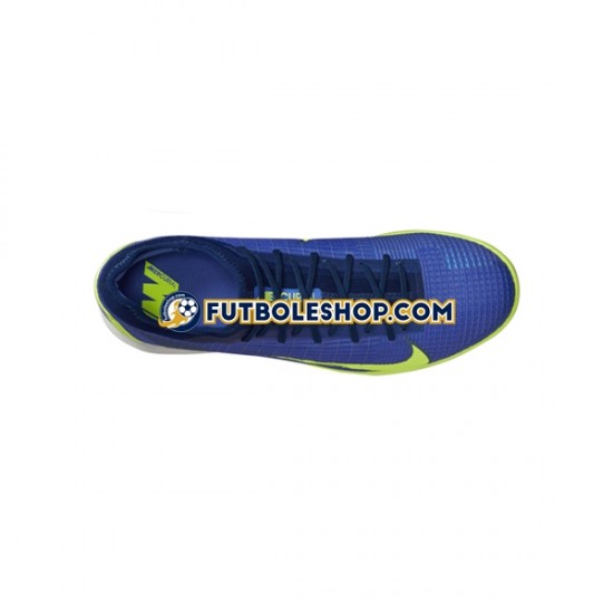 Botas de Fútbol Nike Mercurial Zoom Vapor XIV Recharge Pro IC Azul Amarillo