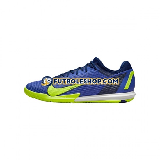 Botas de Fútbol Nike Mercurial Zoom Vapor XIV Recharge Pro IC Azul Amarillo