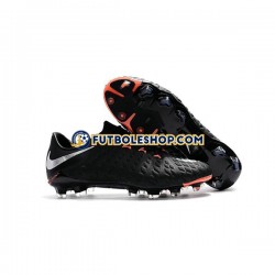Botas de Fútbol Nike Neymar HyperVenom Phantom 3 Elite FG Blanco Negro