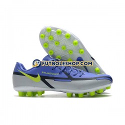 Botas de Fútbol Nike Phantom GT2 AG Azul Blanco Verde