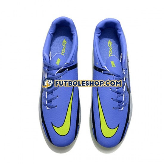 Botas de Fútbol Nike Phantom GT2 AG Azul Blanco Verde