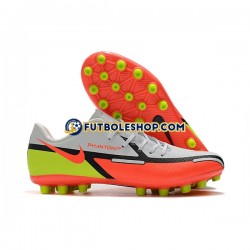 Botas de Fútbol Nike Phantom GT2 AG Naranja Blanco Verde