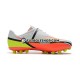 Botas de Fútbol Nike Phantom GT2 AG Naranja Blanco Verde