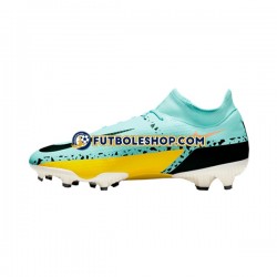 Botas de Fútbol Nike Phantom GT2 Academy DF FGMG Lucent Azul Amarillo
