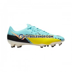 Botas de Fútbol Nike Phantom GT2 Academy FGMG Lucent Azul Amarillo