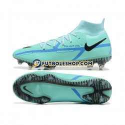 Botas de Fútbol Nike Phantom GT2 Dynamic Fit Elite FG Azul Verde