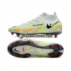 Botas de Fútbol Nike Phantom GT2 Dynamic Fit Elite FG Naranja Blanco Verde