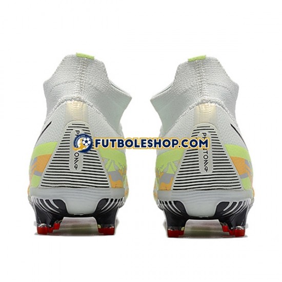 Botas de Fútbol Nike Phantom GT2 Dynamic Fit Elite FG Naranja Blanco Verde