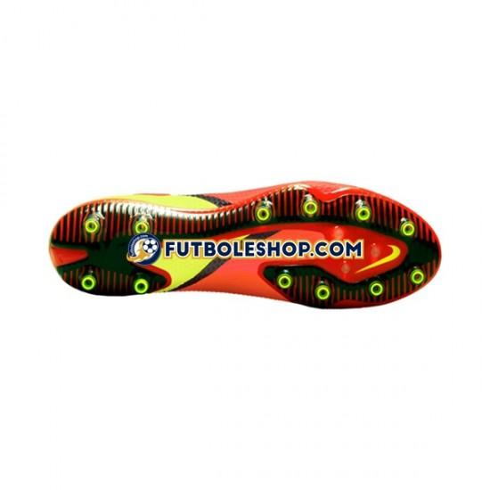 Botas de Fútbol Nike Phantom GT2 Motivation Elite AG Pro Rojo Amarillo Blanco