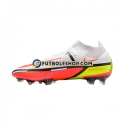 Botas de Fútbol Nike Phantom GT2 Motivation Elite DF FG Rojo Amarillo Blanco