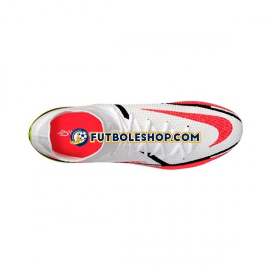 Botas de Fútbol Nike Phantom GT2 Motivation Elite DF FG Rojo Amarillo Blanco