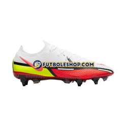 Botas de Fútbol Nike Phantom GT2 Motivation Elite SG Pro AC Rojo Amarillo Blanco