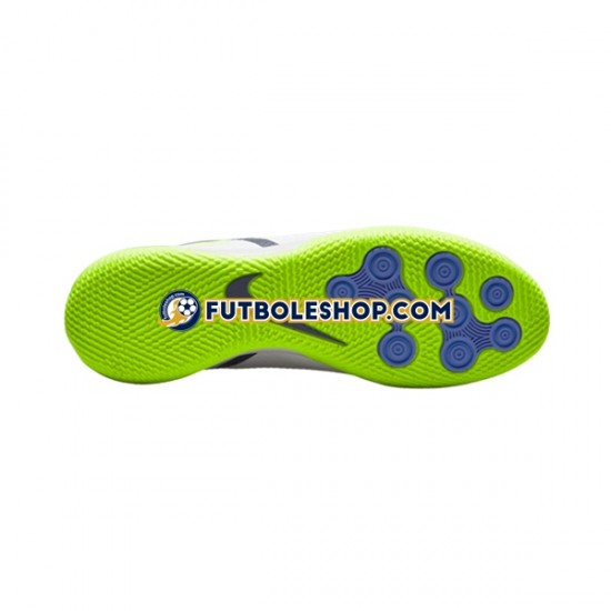Botas de Fútbol Nike Phantom GT2 Recharge Academy IC Halle Gris Azul Amarillo