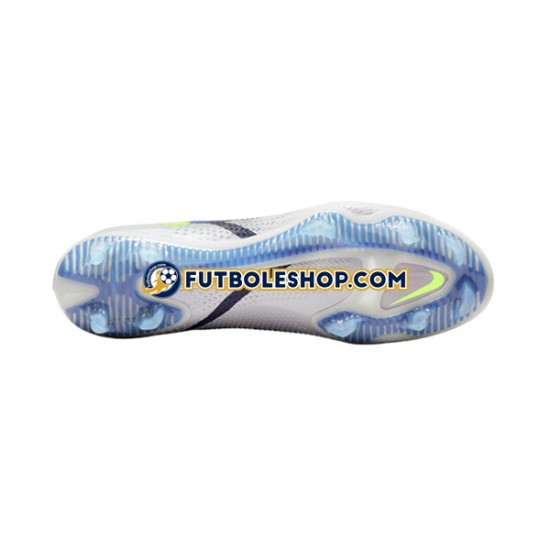 Botas de Fútbol Nike Phantom GT2 Recharge Elite DF FG Gris Azul Amarillo