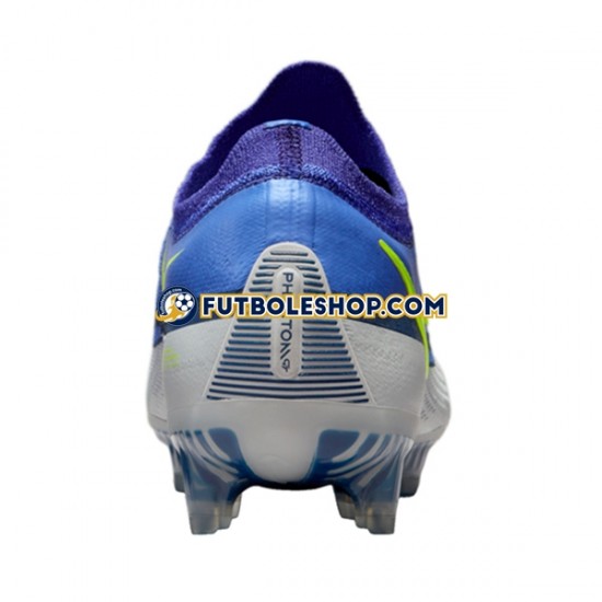 Botas de Fútbol Nike Phantom GT2 Recharge Elite FG Gris Azul Amarillo
