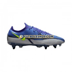 Botas de Fútbol Nike Phantom GT2 Recharge Elite SG Pro AC Gris Azul Amarillo