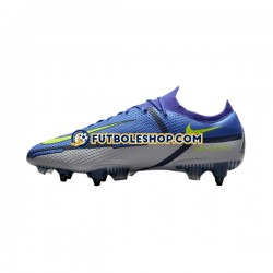 Botas de Fútbol Nike Phantom GT2 Recharge Elite SG Pro AC Gris Azul Amarillo