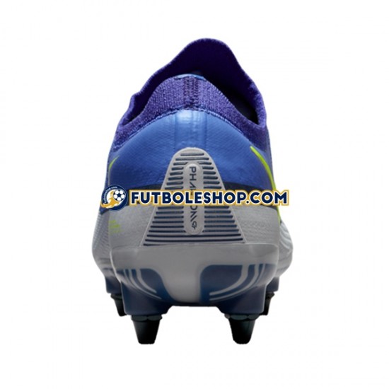 Botas de Fútbol Nike Phantom GT2 Recharge Elite SG Pro AC Gris Azul Amarillo