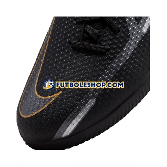 Botas de Fútbol Nike Phantom GT2 Shadow Academy DF IC Halle Negro