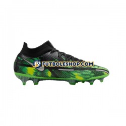 Botas de Fútbol Nike Phantom GT2 Shockwave Elite DF FG Gris Verde Negro