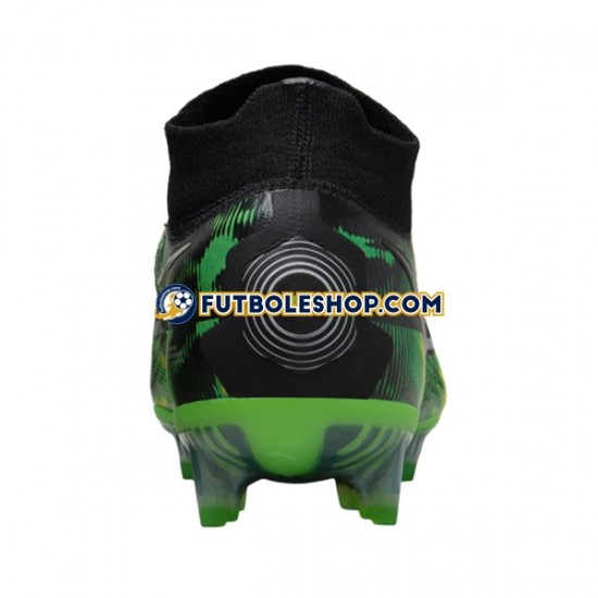 Botas de Fútbol Nike Phantom GT2 Shockwave Elite DF FG Gris Verde Negro