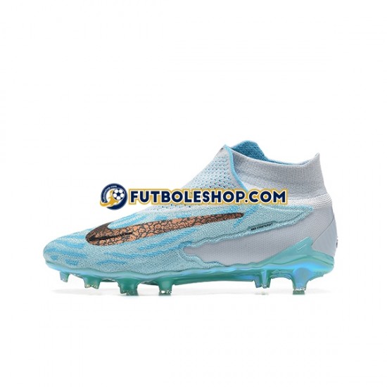 Botas de Fútbol Nike Phantom GX Elite FG Azul Amarillo Blanco