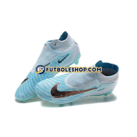 Botas de Fútbol Nike Phantom GX Elite FG Azul Amarillo Blanco