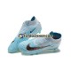 Botas de Fútbol Nike Phantom GX Elite FG Azul Amarillo Blanco