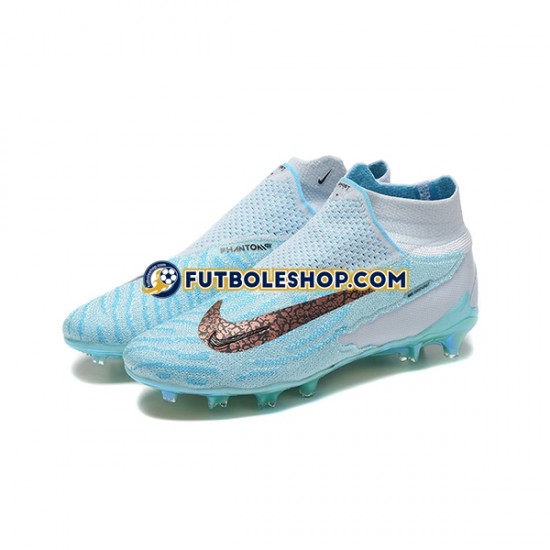 Botas de Fútbol Nike Phantom GX Elite FG Azul Amarillo Blanco